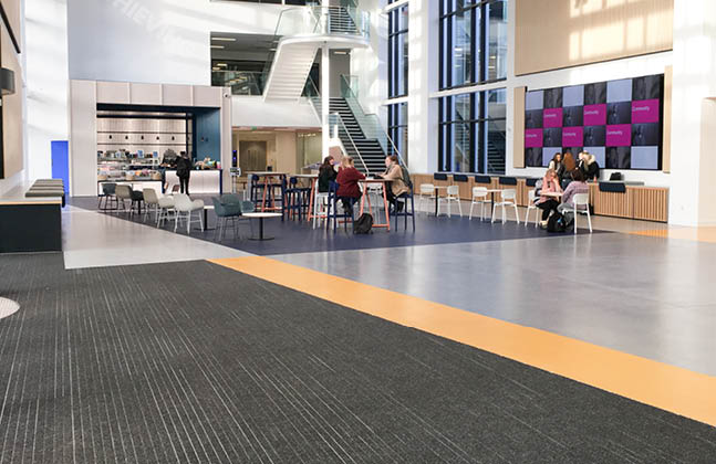 University of the West of Scotland's new Lanarkshire campus installs Flowcrete UK flooring