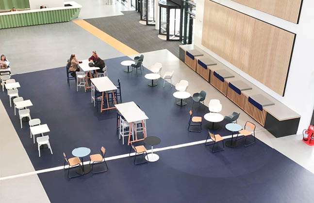 University of the West of Scotland's new Lanarkshire campus installs Flowcrete UK flooring