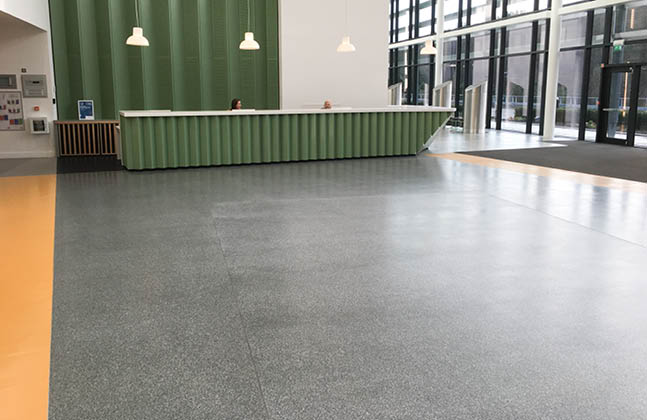 University of the West of Scotland's new Lanarkshire campus installs Flowcrete UK flooring