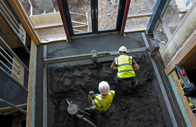 Flowcrete UK’s market leading Isocrete K-Screed has been formulated to rapidly create a robust layer that can be combined with bolt-on flooring components and topped by a variety of finishes.  