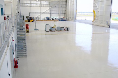 Ryanair Off to a Flyer With Flowcrete Flooring System