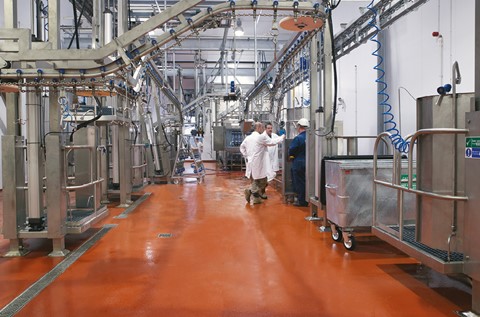 New Eye Catching Flowcrete HF Floors for C&K Meats