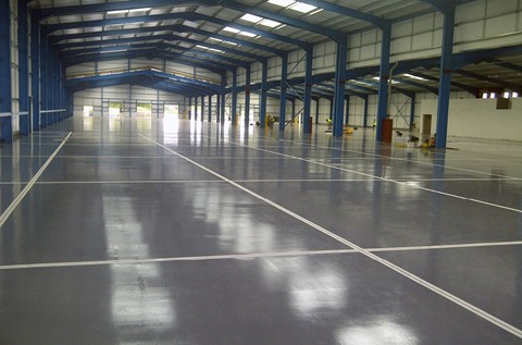 Fire Damaged Floors Fixed by Flowcrete