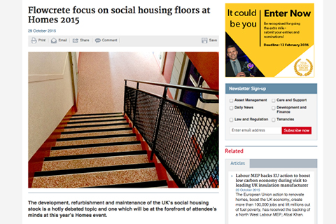 Inside Housing - October (2015)