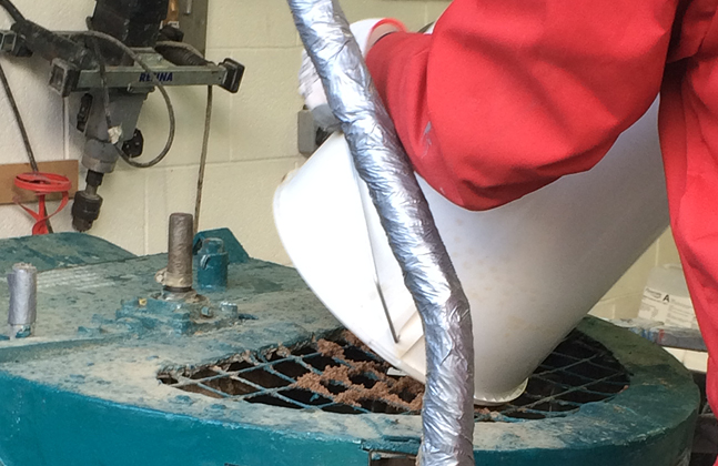 The recently launched Isocrete Screedfast Flex, a polymer modified cement.