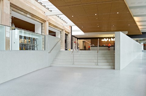 Specialist Resins Bring Kelvin Hall Back to Life