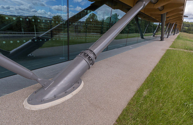 Flowcrete's Naturewalk System on the External Pathways